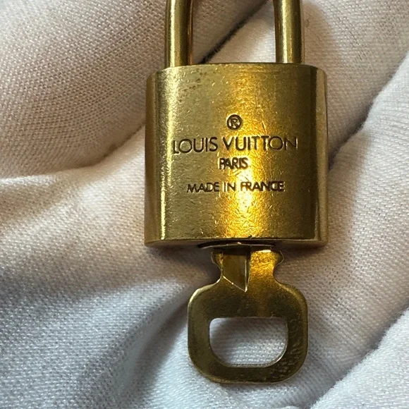 Louis Vuitton Brass Padlock with Key - Picture 2 of 3